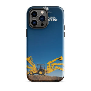 The Tractor Mugs Store iPhone 14 Pro Max JCB 3CX Sitemaster Advert (1988) | Tough Case for iPhone® Quality Farmers Merch