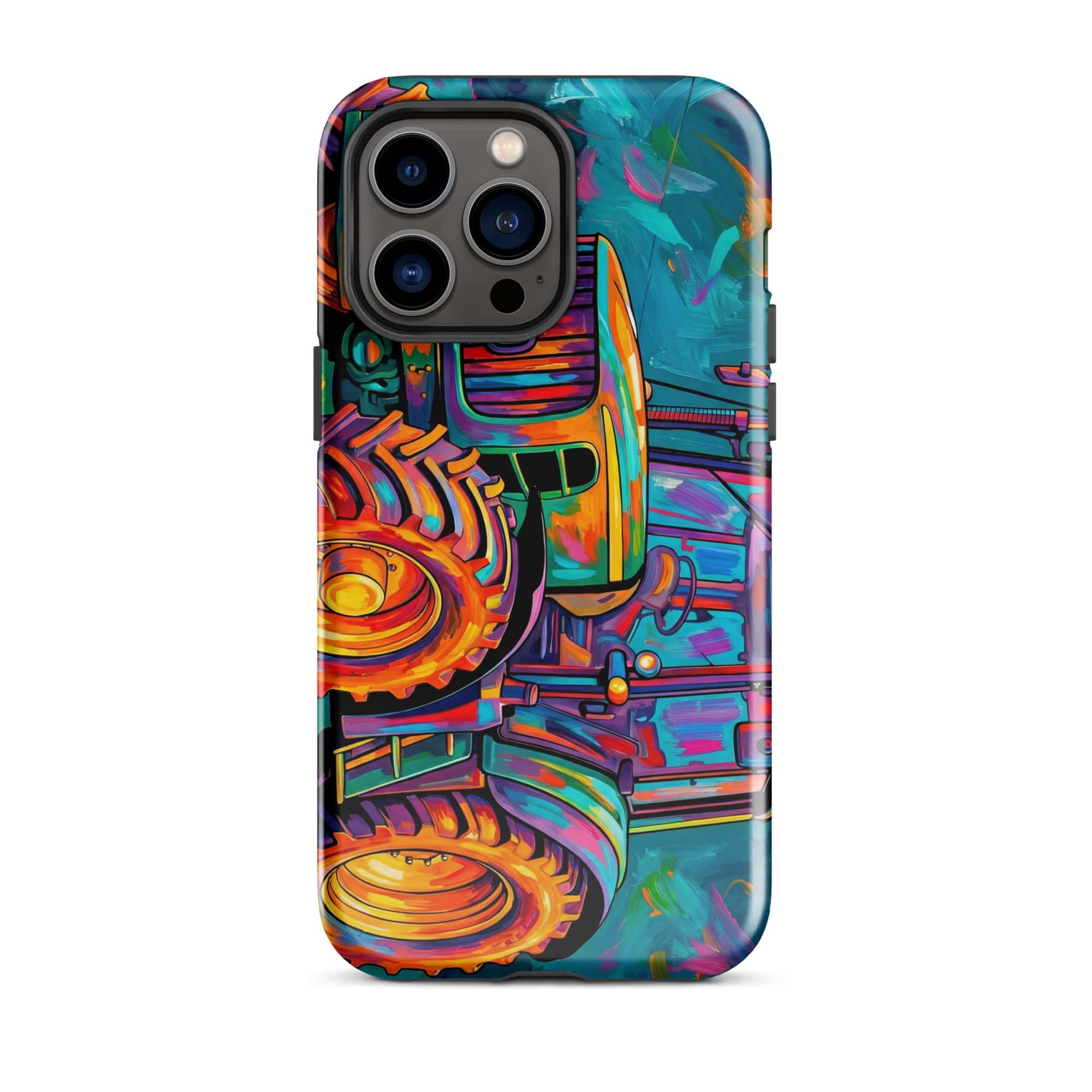 The Tractor Mugs Store iPhone 14 Pro Max John Deere 6930 | Splash Art Tough Case for iPhone® Quality Farmers Merch