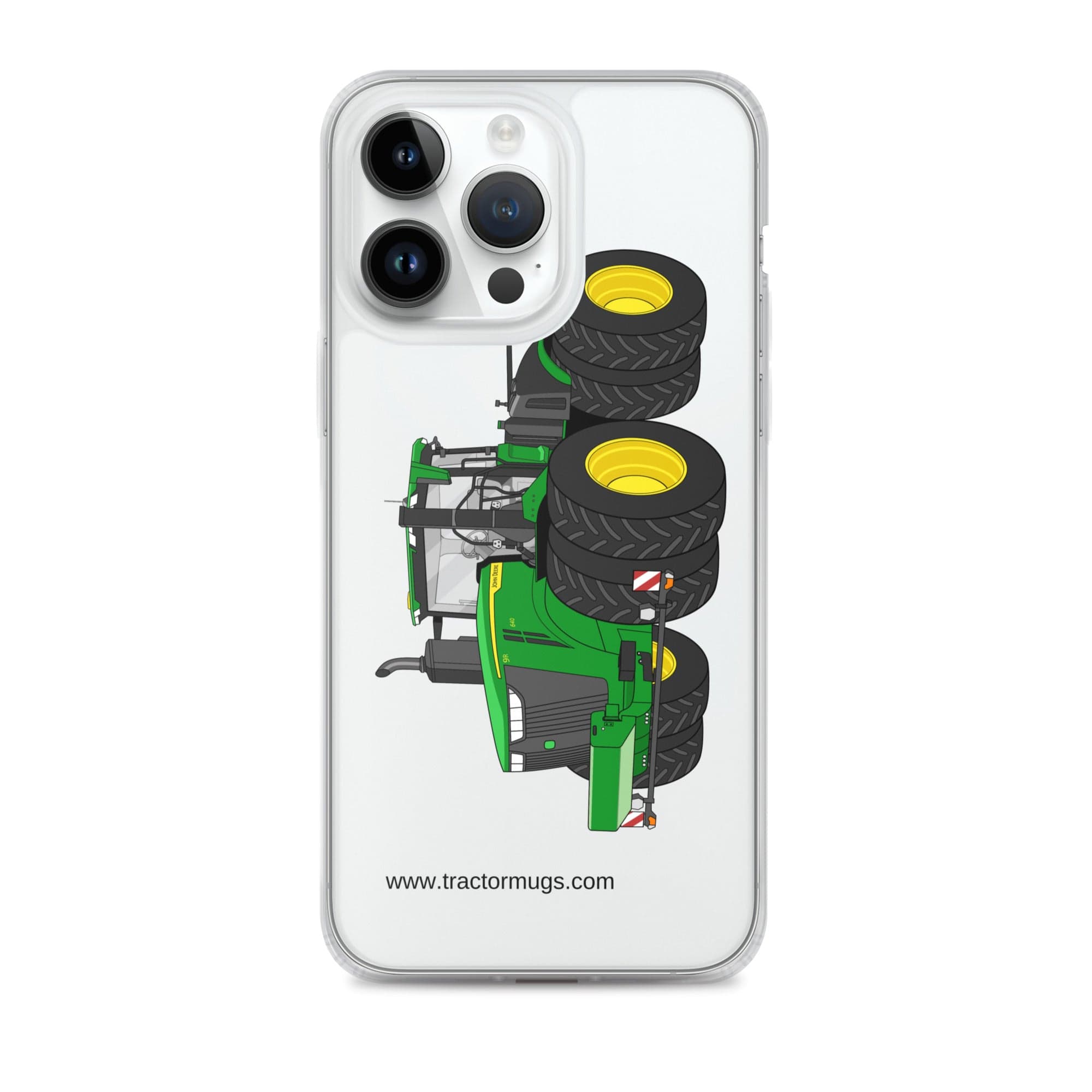 The Tractor Mugs Store iPhone 14 Pro Max John Deere 9R 640 | Clear Case for iPhone® Quality Farmers Merch