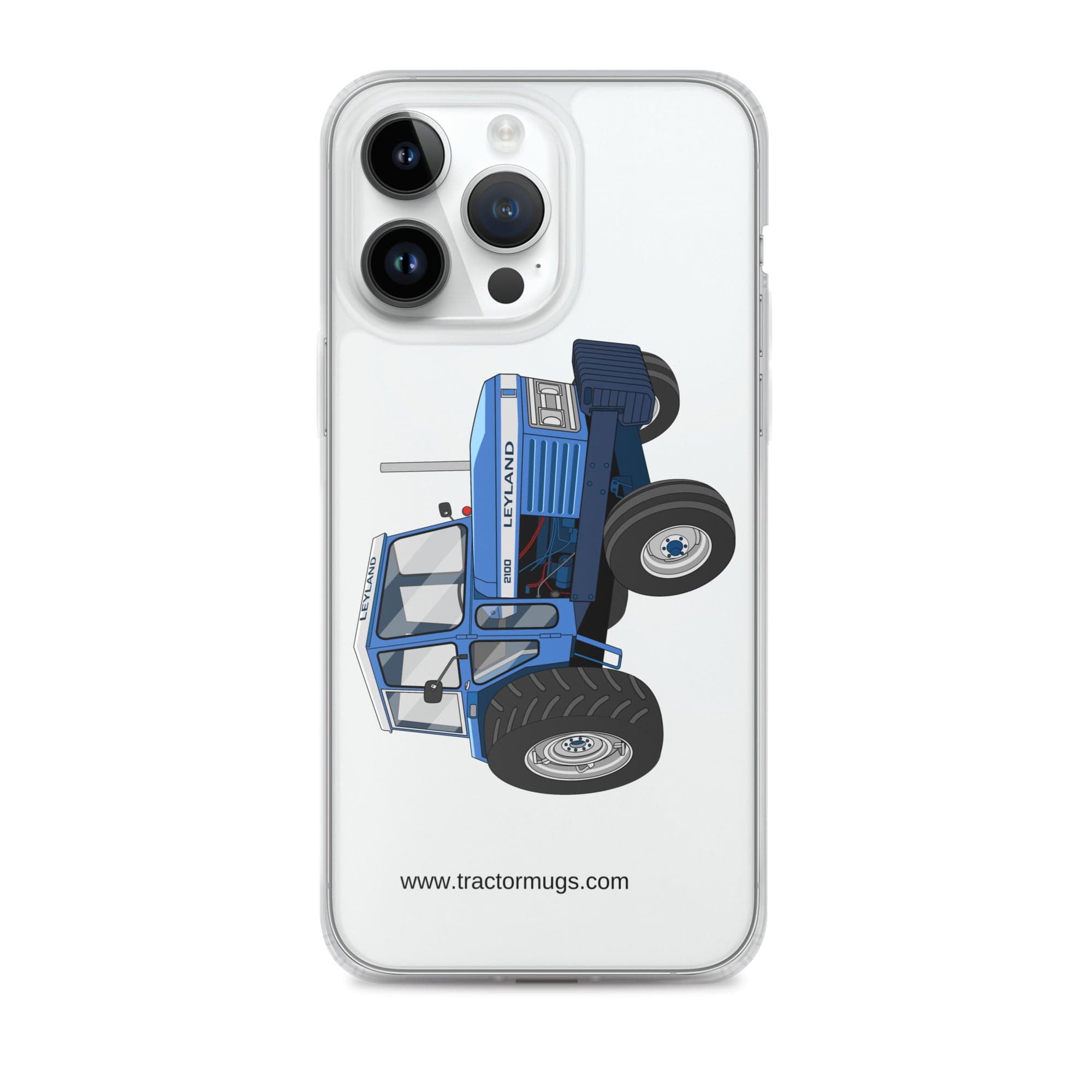The Tractor Mugs Store iPhone 14 Pro Max Leyland 2100 | Clear Case for iPhone® Quality Farmers Merch