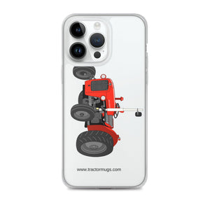 The Tractor Mugs Store iPhone 14 Pro Max Massey Ferguson 35X | Clear Case for iPhone® Quality Farmers Merch