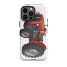 The Tractor Mugs Store iPhone 14 Pro Max Massey Ferguson 35X | Tough Case for iPhone® Quality Farmers Merch