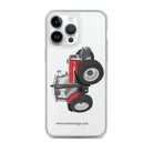 The Tractor Mugs Store iPhone 14 Pro Max Massey Ferguson 6180 | Clear Case for iPhone® Quality Farmers Merch