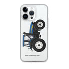 The Tractor Mugs Store iPhone 14 Pro Max New Holland TM 155 | Clear Case for iPhone® Quality Farmers Merch
