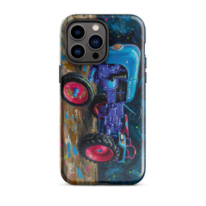 The Tractor Mugs Store iPhone 14 Pro Max Porsche Diesel A111 Splash Art | Tough Case for iPhone® Quality Farmers Merch