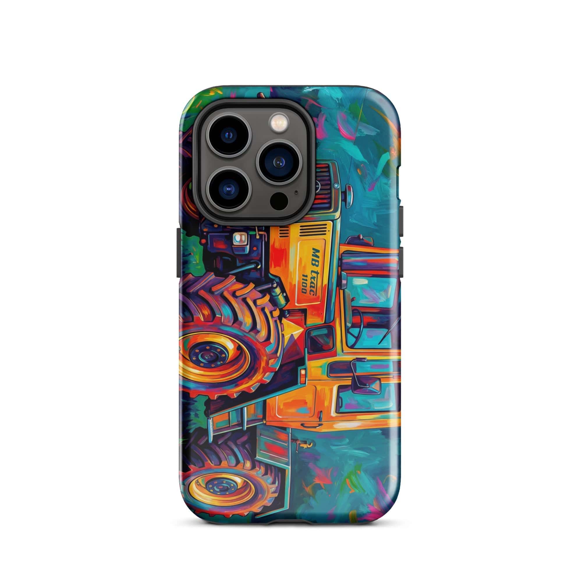 The Tractor Mugs Store iPhone 14 Pro MB TRAC 1100 | Splash Art Tough Case for iPhone® Quality Farmers Merch
