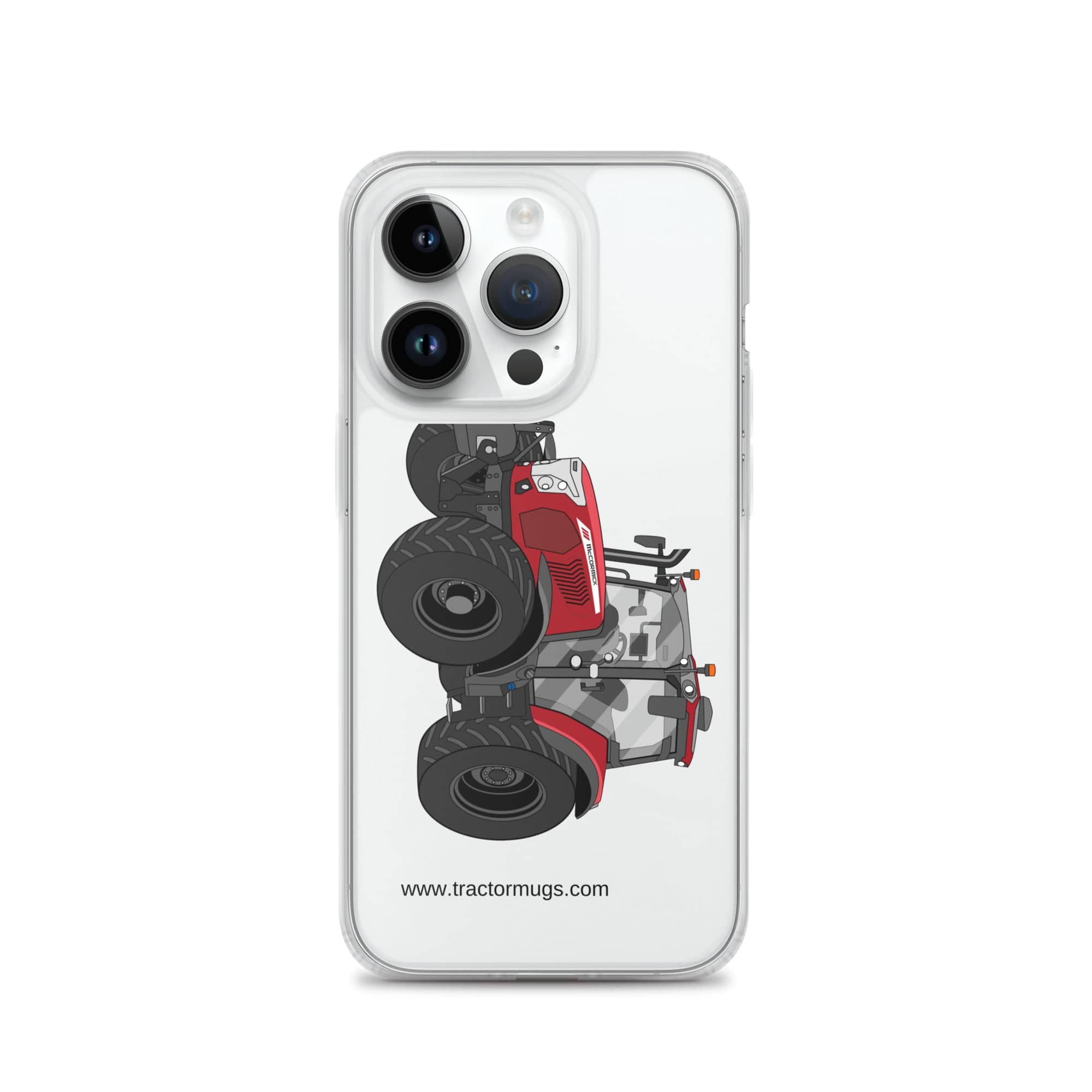 The Tractor Mugs Store iPhone 14 Pro McCormick X6 414 | Clear Case for iPhone® Quality Farmers Merch