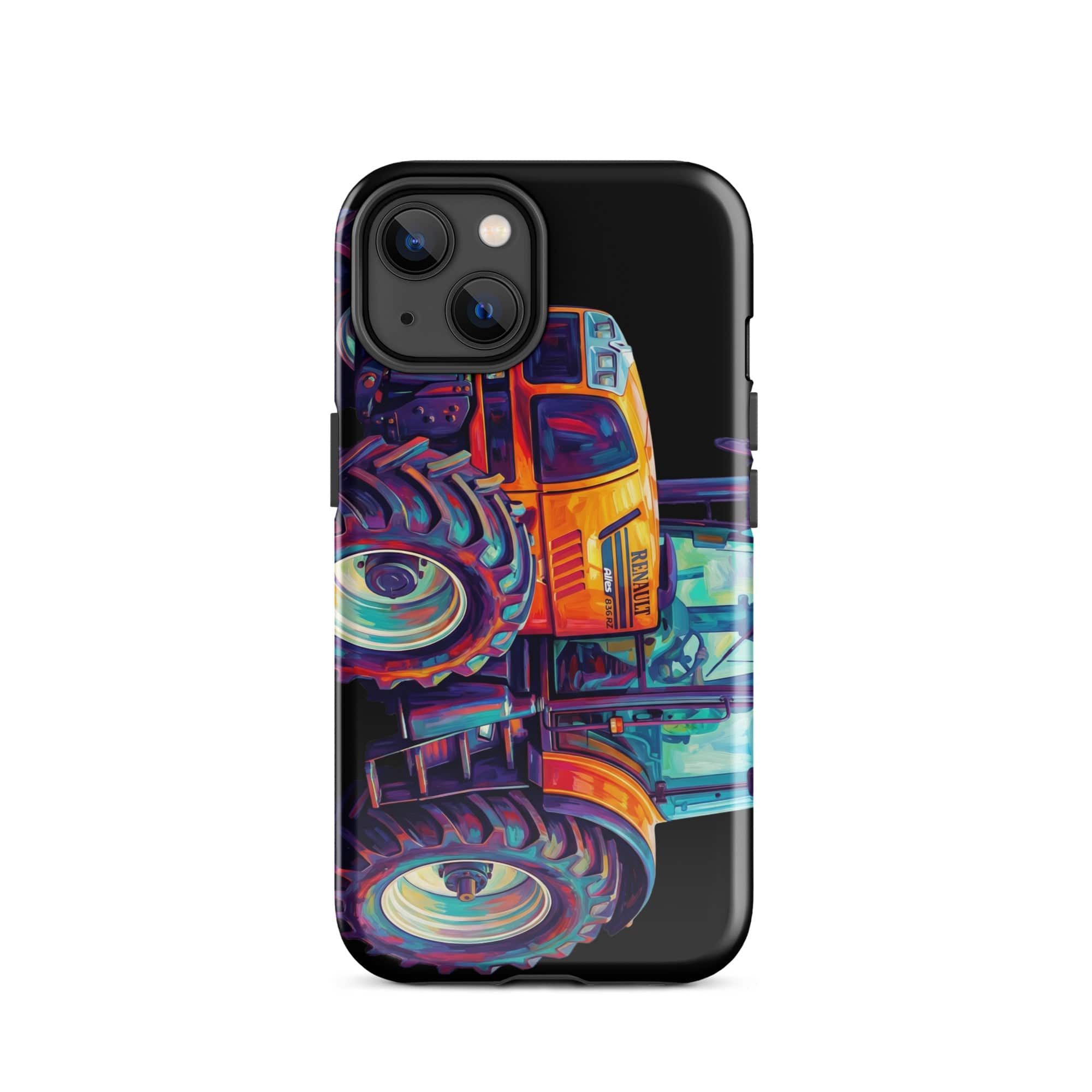 The Tractor Mugs Store iPhone 14 Renault Atles 926 | Splash Art Tough Case for iPhone® Quality Farmers Merch