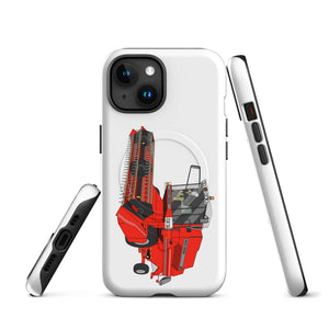 The Tractor Mugs Store iPhone 15 1994 Massey Ferguson 32 Combine Harvester | MagSafe® tough case for iPhone® Quality Farmers Merch