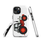 The Tractor Mugs Store iPhone 15 David Brown 1490 4WD | MagSafe® tough case for iPhone® Quality Farmers Merch