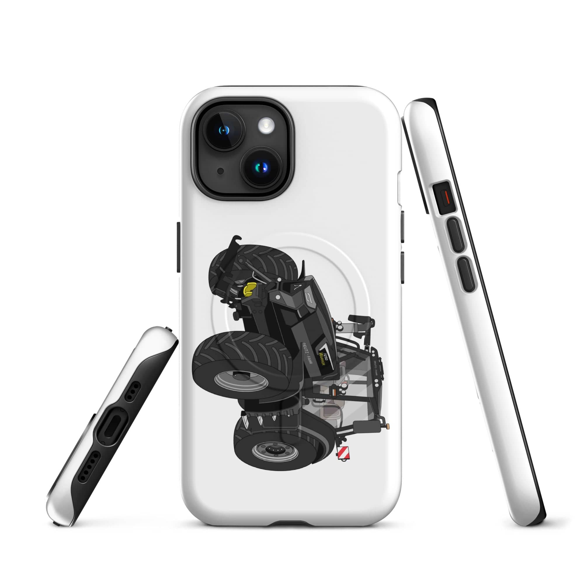 The Tractor Mugs Store iPhone 15 Deutz-Fahr 7250 TTV Warrior Edition | MagSafe® tough case for iPhone® Quality Farmers Merch