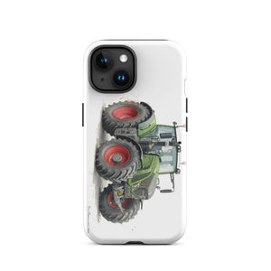 The Tractor Mugs Store iPhone 15 Fendt 930 Vario S4 Watercolor | Tough Case for iPhone® Quality Farmers Merch