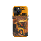 The Tractor Mugs Store iPhone 15 JCB 3CX Sitemaster Brochure | Tough Case for iPhone® Quality Farmers Merch