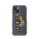 The Tractor Mugs Store iPhone 15 JCB Fastrac 4220 Icon | Clear Case for iPhone® Quality Farmers Merch