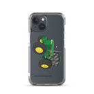 The Tractor Mugs Store iPhone 15 John Deere 4240  |  Clear Case for iPhone® Quality Farmers Merch