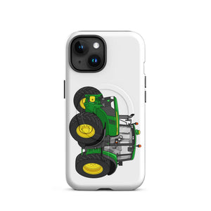 The Tractor Mugs Store iPhone 15 John Deere 6120 M | MagSafe® tough case for iPhone® Quality Farmers Merch