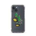 The Tractor Mugs Store iPhone 15 John Deere 6900  |  Clear Case for iPhone® Quality Farmers Merch
