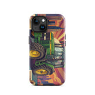 The Tractor Mugs Store iPhone 15 John Deere 7810 | Art Deco Tough Case for iPhone® Quality Farmers Merch