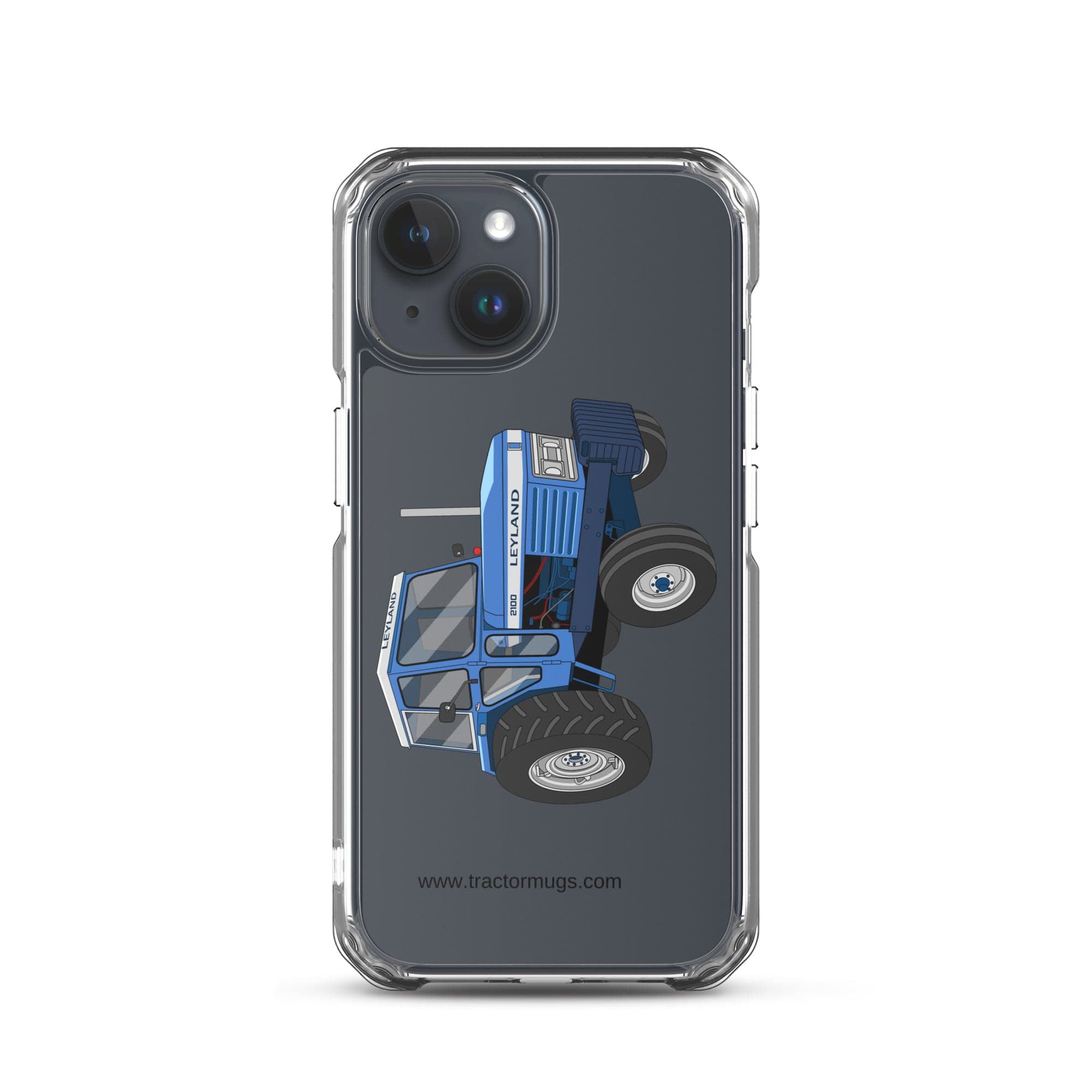 The Tractor Mugs Store iPhone 15 Leyland 2100 | Clear Case for iPhone® Quality Farmers Merch