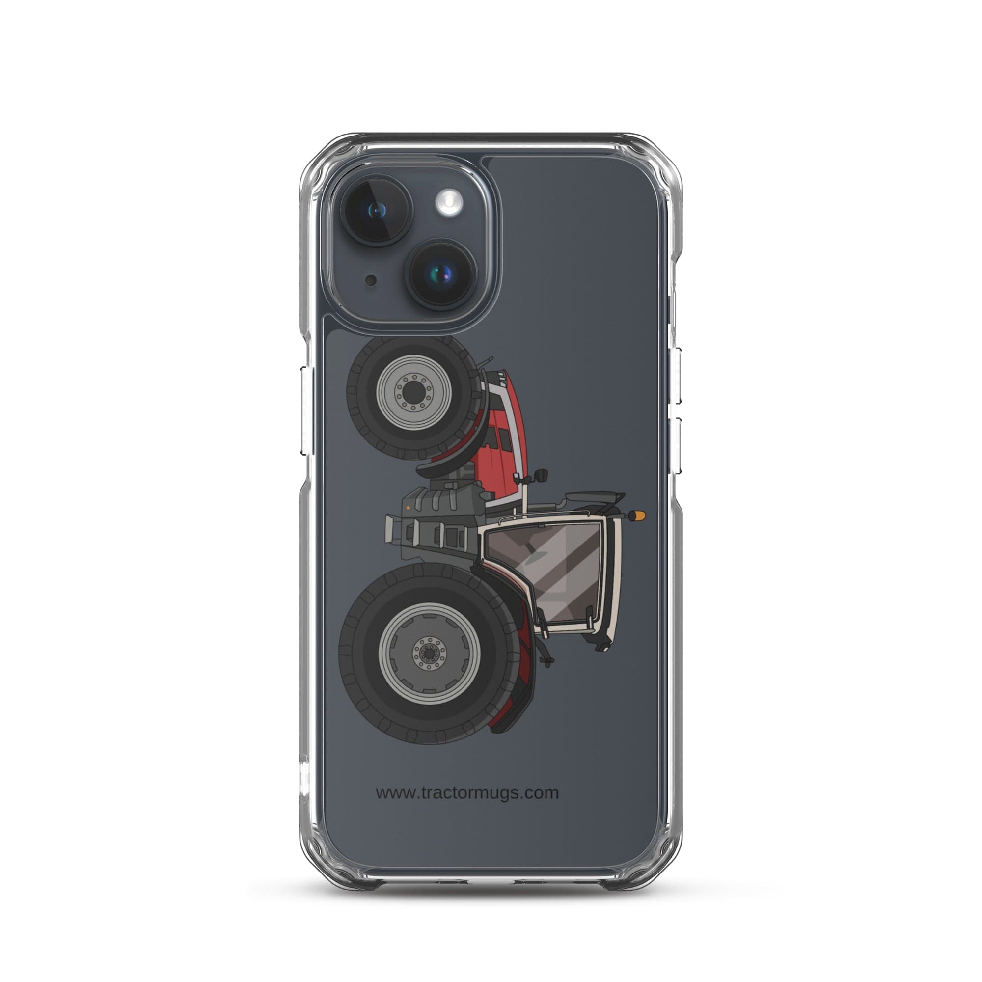 The Tractor Mugs Store iPhone 15 Massey Ferguson 8S 265 (2020) | Clear Case for iPhone® Quality Farmers Merch