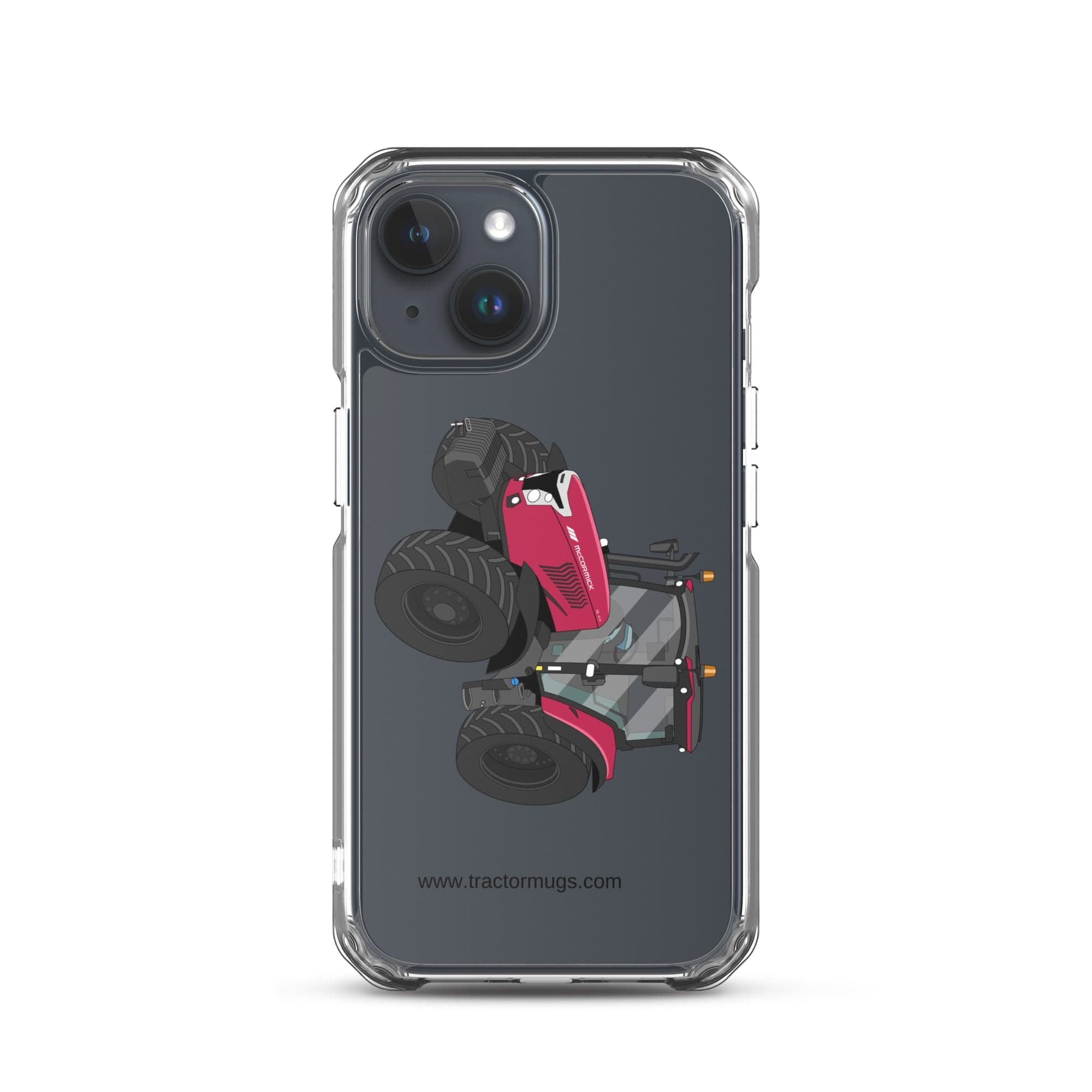 The Tractor Mugs Store iPhone 15 McCormick X6.414 P6-Drive | Clear Case for iPhone® Quality Farmers Merch