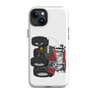 The Tractor Mugs Store iPhone 15 Plus Case IH Maxxum 145 | MagSafe® tough case for iPhone® Quality Farmers Merch