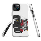 The Tractor Mugs Store iPhone 15 Plus Case IH Maxxum 150 Activedrive 8 | MagSafe® tough case for iPhone® Quality Farmers Merch