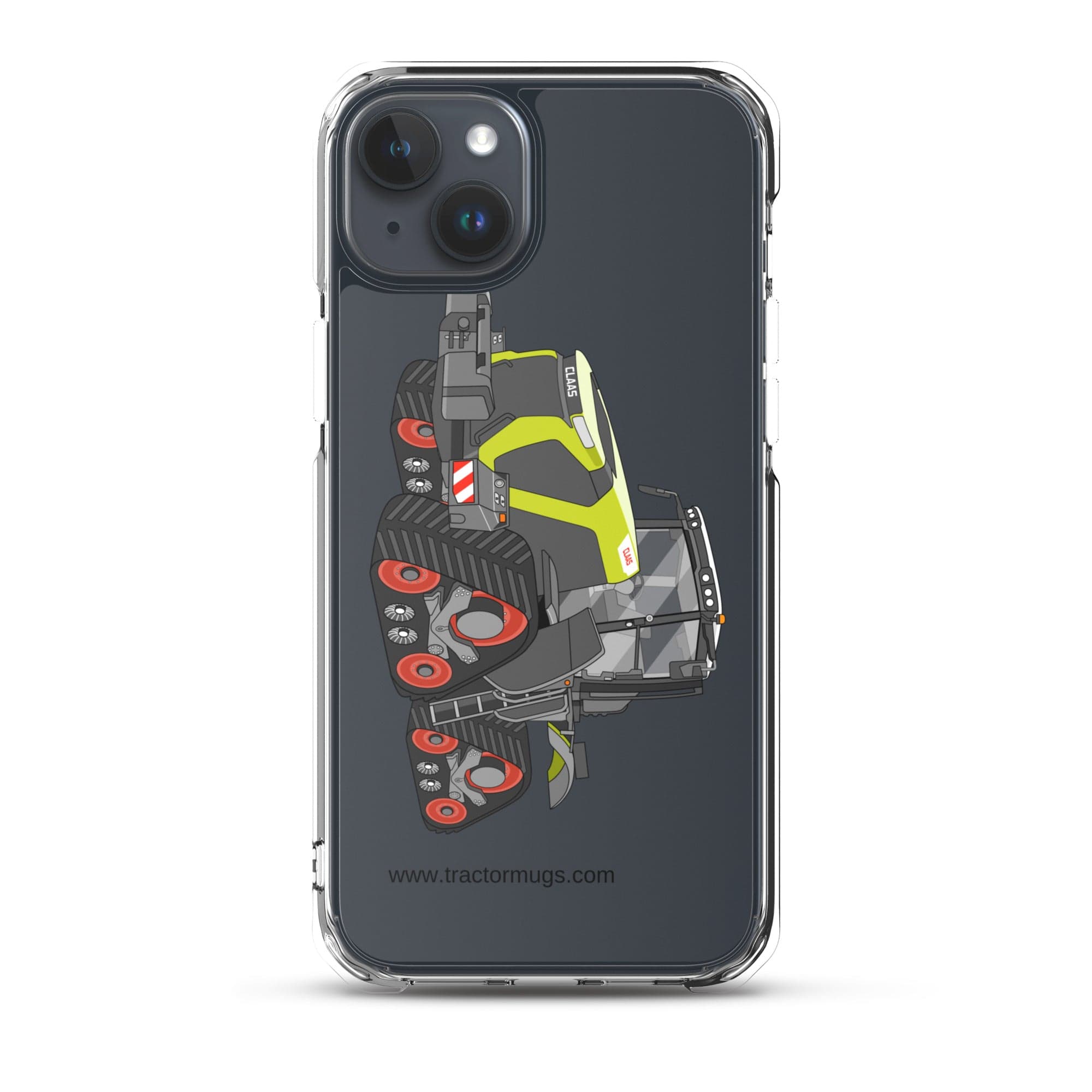 The Tractor Mugs Store iPhone 15 Plus Class Terion 12.650 Terra Trac | Clear Case for iPhone® Quality Farmers Merch