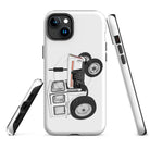 The Tractor Mugs Store iPhone 15 Plus David Brown 780 Selectamatic | MagSafe® tough case for iPhone® Quality Farmers Merch