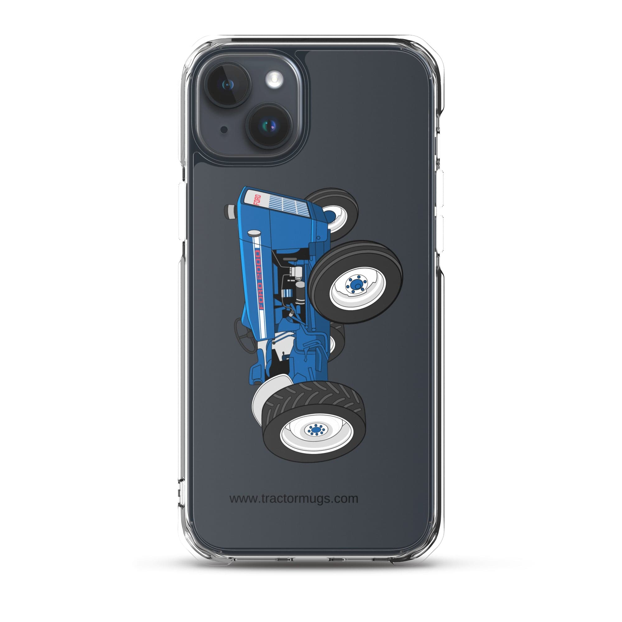 The Tractor Mugs Store iPhone 15 Plus Ford 2000 (1963) |  Clear Case for iPhone® Quality Farmers Merch