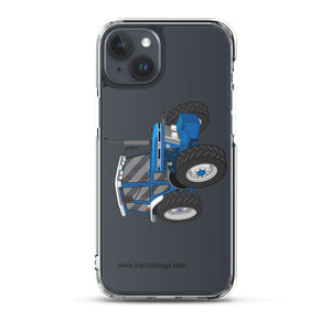 The Tractor Mugs Store iPhone 15 Plus Ford 6410 4WD | Clear Case for iPhone® Quality Farmers Merch