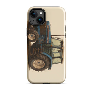 The Tractor Mugs Store iPhone 15 Plus Ford 6640 Oil Painting | Tough Case for iPhone® Quality Farmers Merch