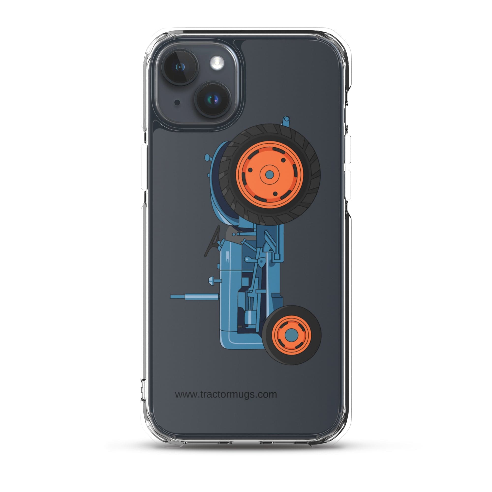 The Tractor Mugs Store iPhone 15 Plus Fordson Dexta (1958) | Clear Case for iPhone® Quality Farmers Merch