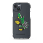The Tractor Mugs Store iPhone 15 Plus John Deere 6900  |  Clear Case for iPhone® Quality Farmers Merch