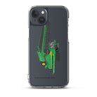 The Tractor Mugs Store iPhone 15 Plus John Deere X9 1100 Combine | Clear Case for iPhone® Quality Farmers Merch