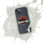 The Tractor Mugs Store iPhone 15 Plus JURASSIC FARM | Clear Case for iPhone® Quality Farmers Merch