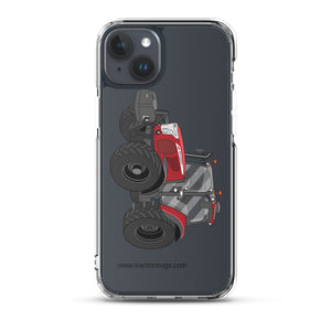 The Tractor Mugs Store iPhone 15 Plus McCormick X6 414 | Clear Case for iPhone® Quality Farmers Merch