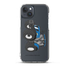 The Tractor Mugs Store iPhone 15 Plus New Holland The 7040-1 | Clear Case for iPhone® Quality Farmers Merch