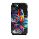 The Tractor Mugs Store iPhone 15 Plus Renault Atles 926 | Splash Art Tough Case for iPhone® Quality Farmers Merch