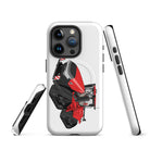 The Tractor Mugs Store iPhone 15 Pro Case IH Quadtrac 715 | MagSafe® tough case for iPhone® Quality Farmers Merch