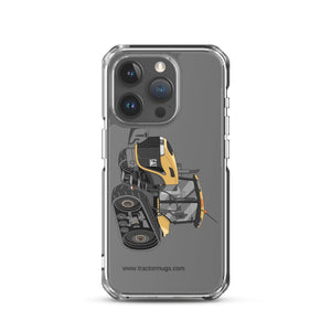 The Tractor Mugs Store iPhone 15 Pro Challenger NT765A Crawler | Clear Case for iPhone® Quality Farmers Merch
