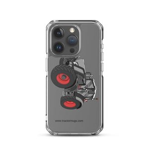 The Tractor Mugs Store iPhone 15 Pro Fendt 828 Profi Black Beauty | Clear Case for iPhone® Quality Farmers Merch