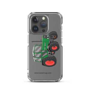 The Tractor Mugs Store iPhone 15 Pro Fendt Farmer TURBOMATIK 307 LSA  |  Clear Case for iPhone® Quality Farmers Merch