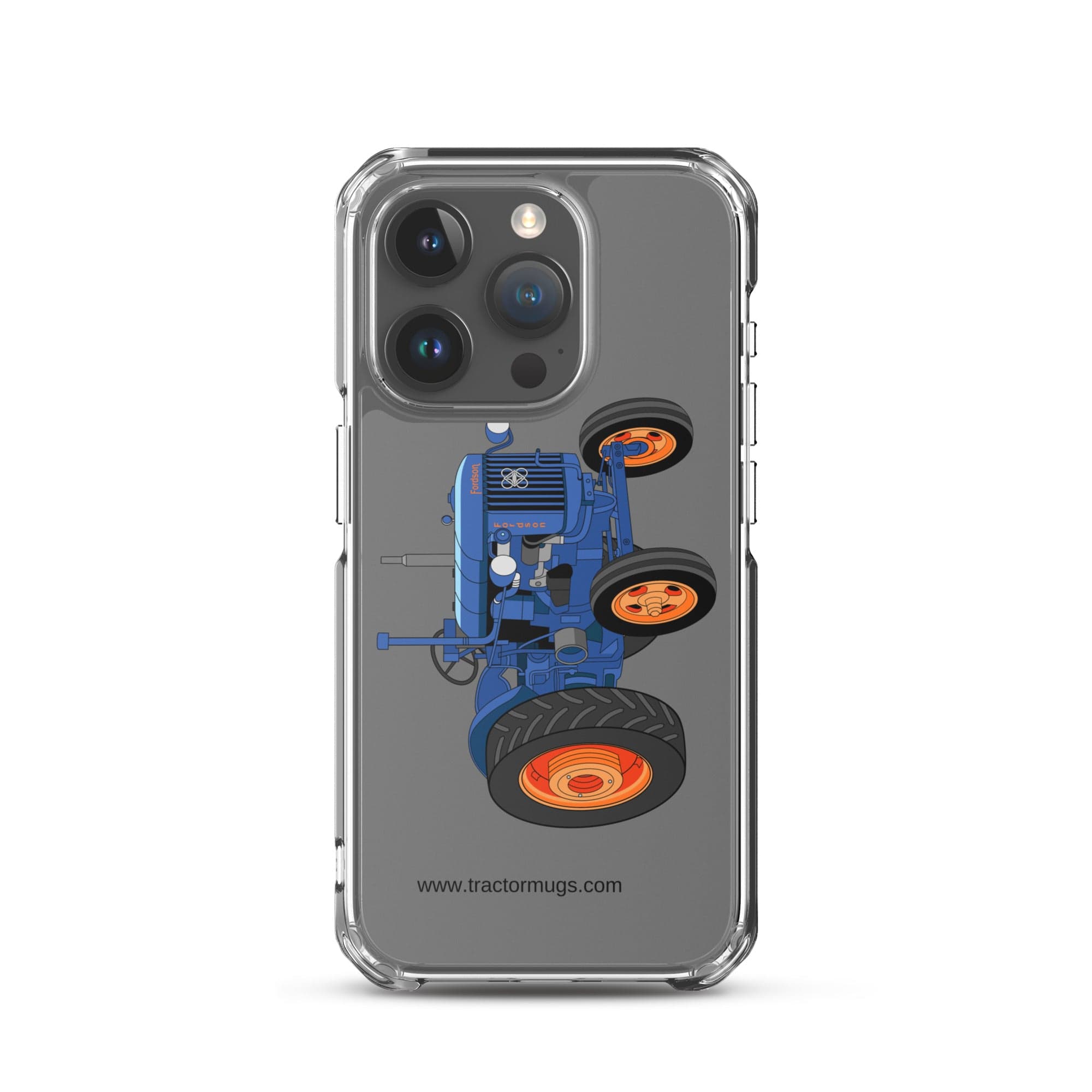 The Tractor Mugs Store iPhone 15 Pro Fordson E27N L4 | Clear Case for iPhone® Quality Farmers Merch