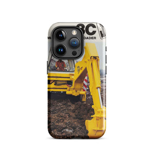 The Tractor Mugs Store iPhone 15 Pro JCB 3C II Advert  | Tough Case for iPhone® Quality Farmers Merch