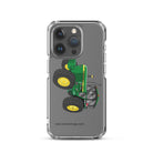 The Tractor Mugs Store iPhone 15 Pro John Deere 4240  |  Clear Case for iPhone® Quality Farmers Merch