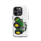 The Tractor Mugs Store iPhone 15 Pro John Deere 6120 M | MagSafe® tough case for iPhone® Quality Farmers Merch
