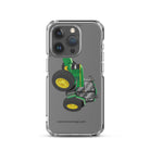 The Tractor Mugs Store iPhone 15 Pro John Deere 6900  |  Clear Case for iPhone® Quality Farmers Merch