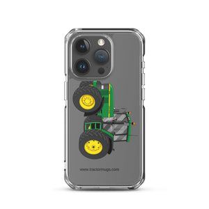 The Tractor Mugs Store iPhone 15 Pro John Deere 7810 | Clear Case for iPhone® Quality Farmers Merch