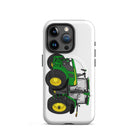 The Tractor Mugs Store iPhone 15 Pro John Deere 7R 350 Auto Power | MagSafe® tough case for iPhone® Quality Farmers Merch